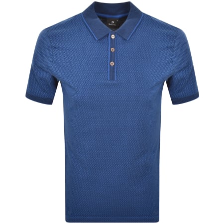 Tシャツ・カットソー Paul Smith MENS REGULAR FIT SHORT SLEEVES POLO Paul Smith Short Sleeved Polo T Shirt Black | Mainline